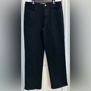 Classic Black Womens Charming & Main Jeans Size 31 x 31 Straight Leg